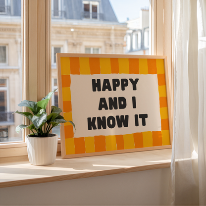 Happy And I Know It Memoria Club Poster