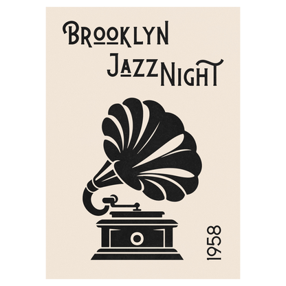 Brooklyn Jazz Night - Gramophone Memoria Club