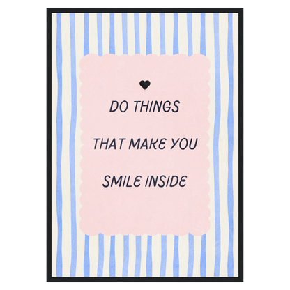 Smile Inside Memoria Club Print Material