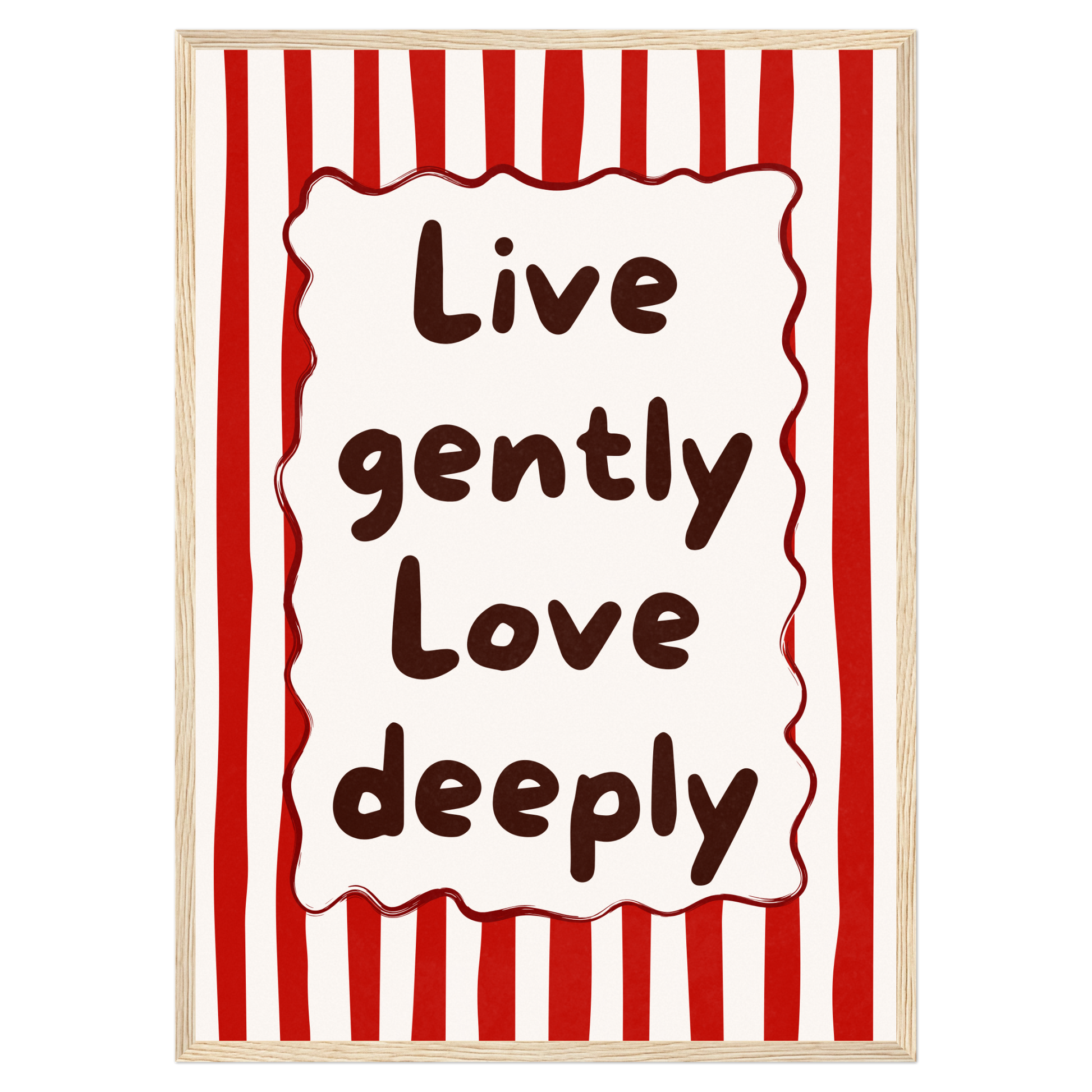 Live & Love Memoria Club Print Material
