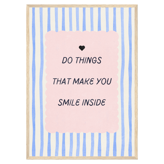 Smile Inside Memoria Club Print Material