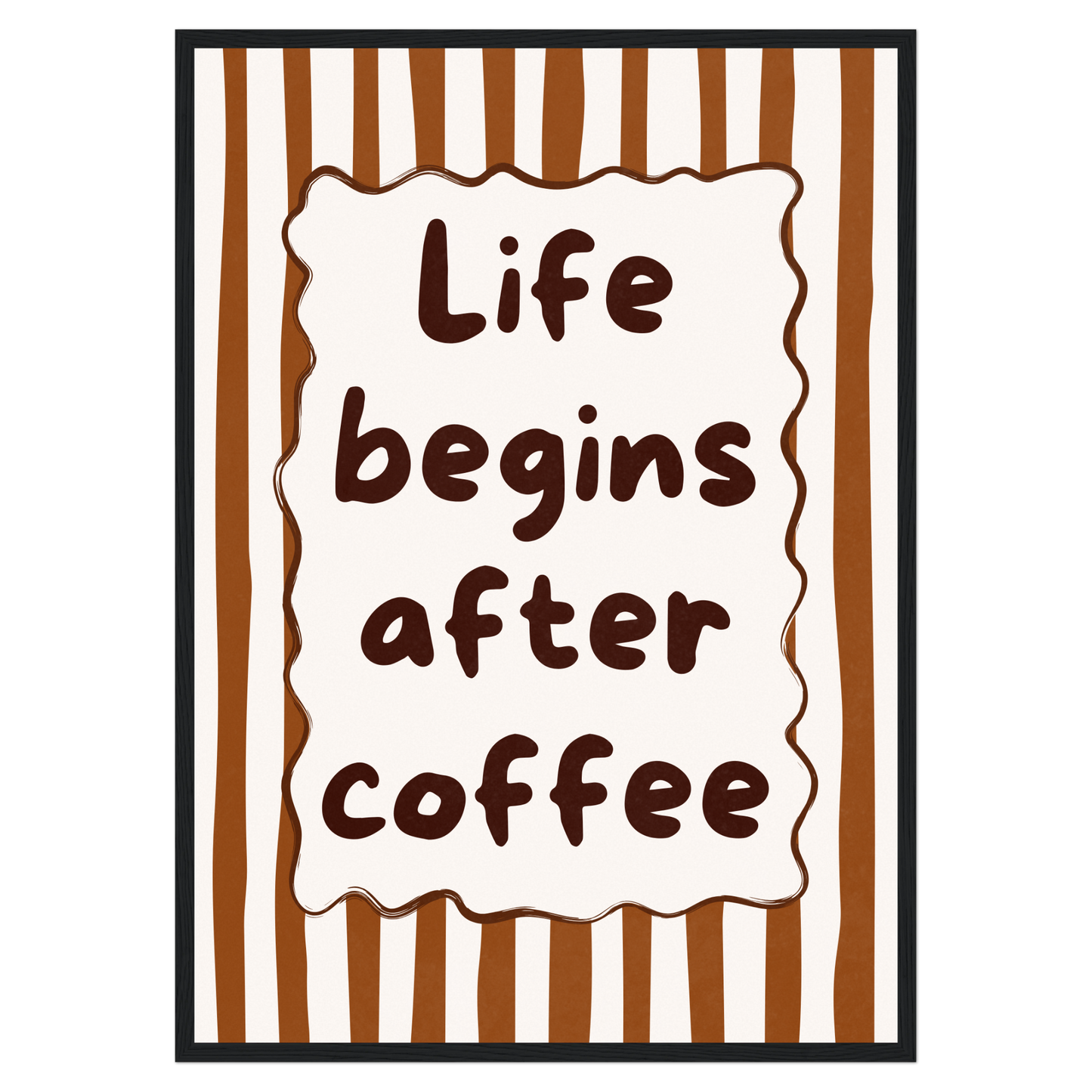 Life Begins After Coffee Memoria Club Print Material
