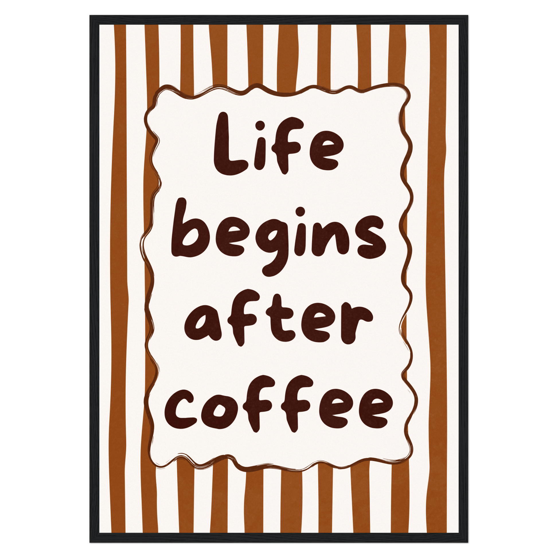 Life Begins After Coffee Memoria Club Print Material