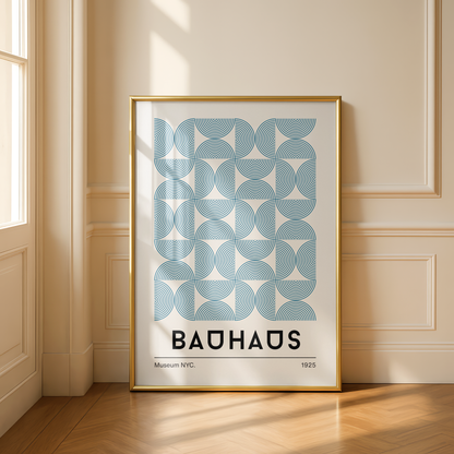 Bauhaus - Fleurs Memoria Club Poster