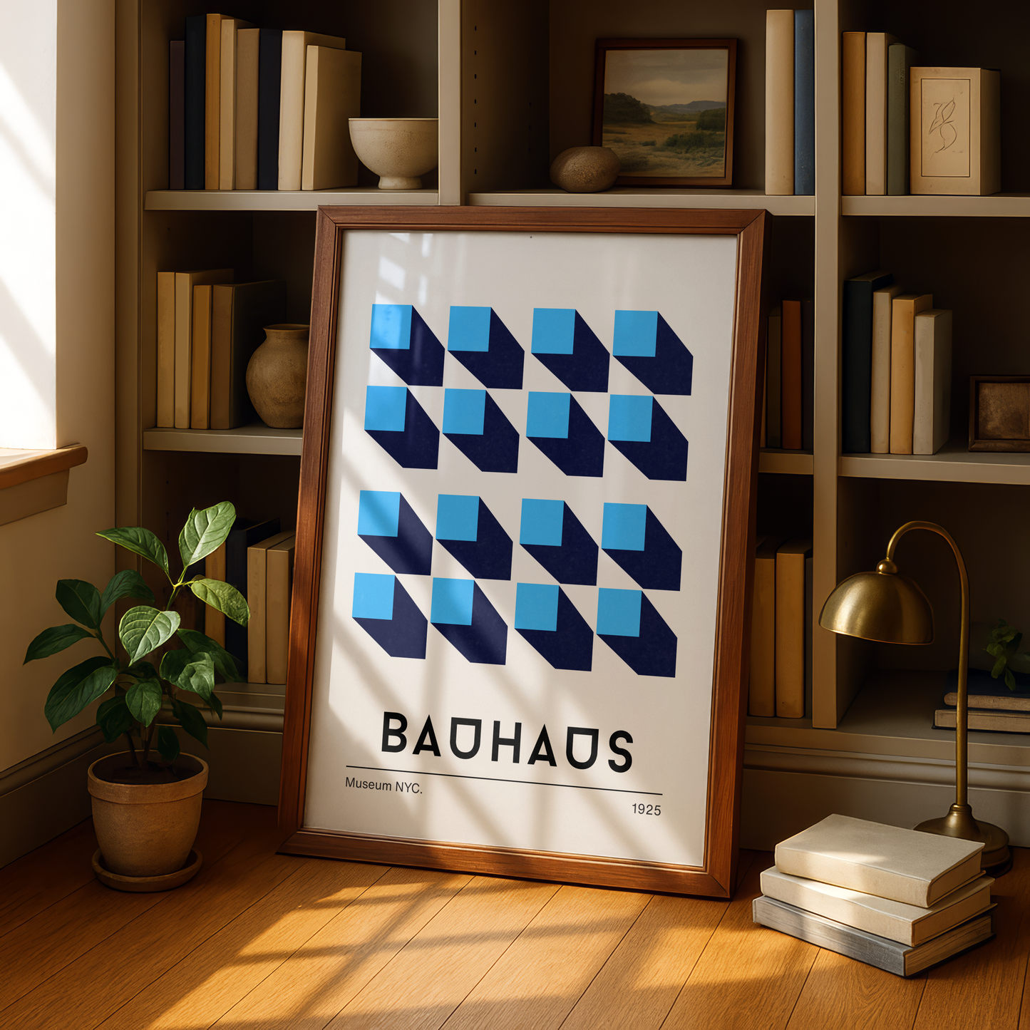 Bauhaus - Fête des Carrés Memoria Club Poster