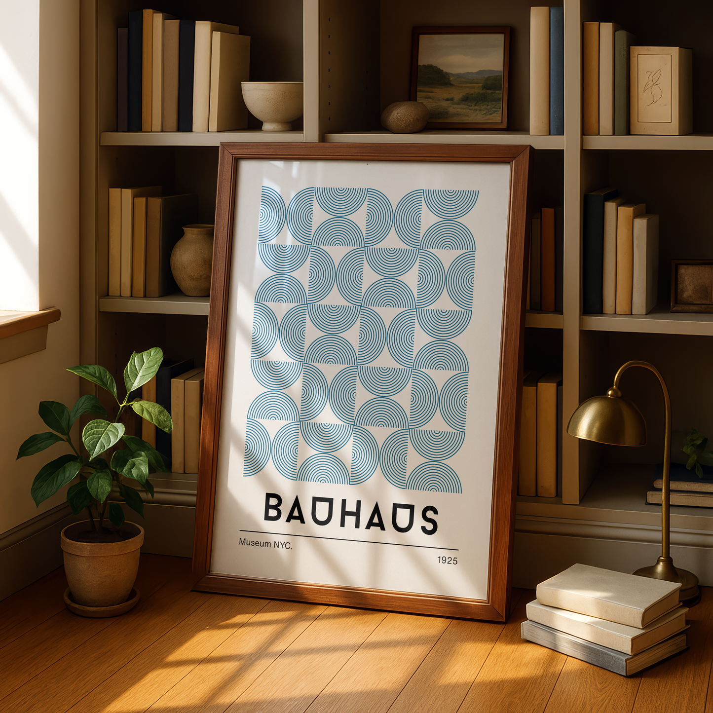 Bauhaus - Fleurs Memoria Club Poster