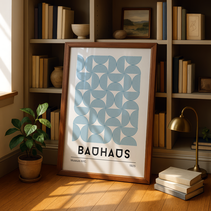 Bauhaus - Fleurs Memoria Club Poster