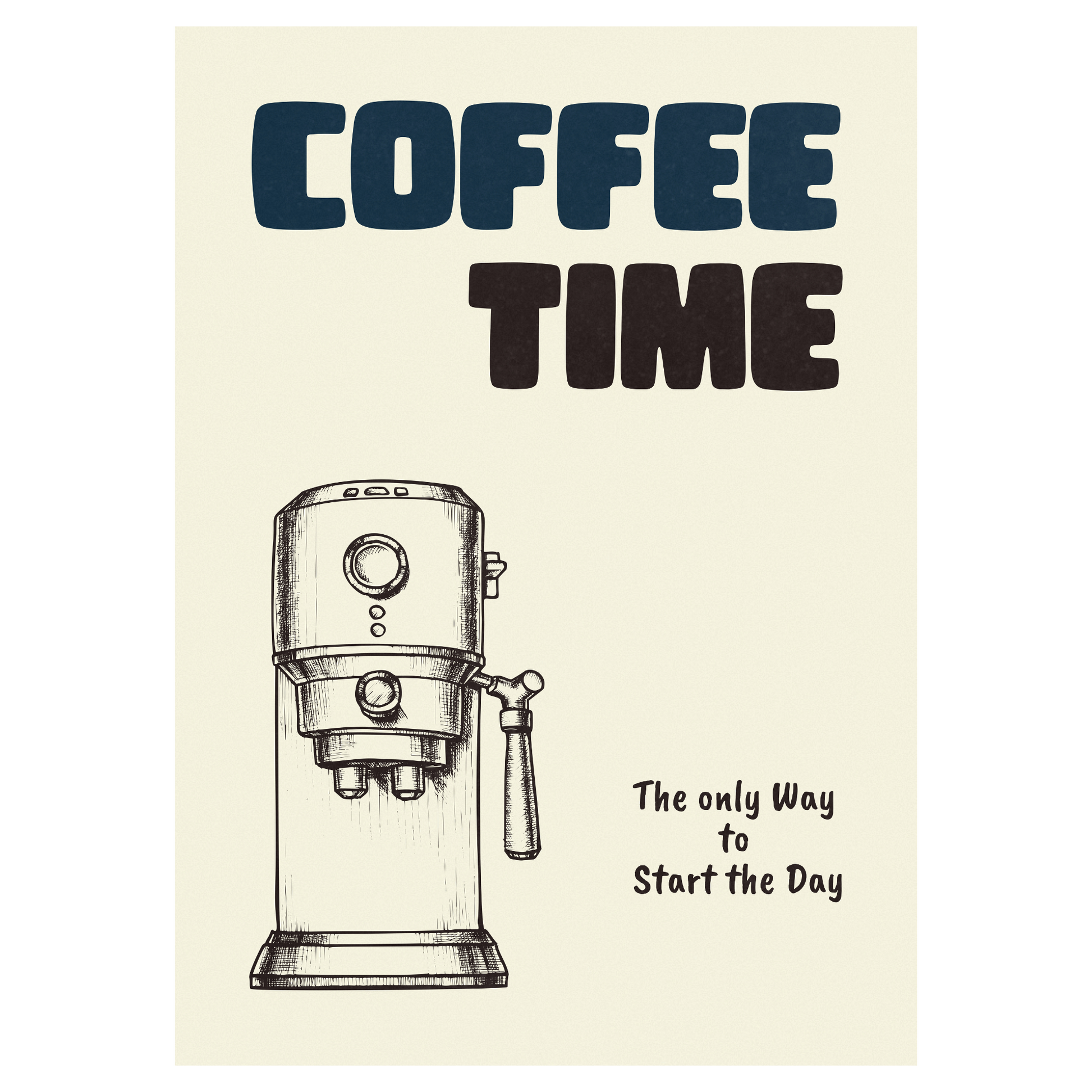 Coffe Time - Expresso Machine Memoria Club