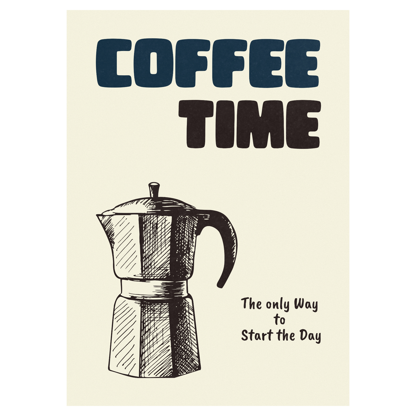 Coffe Time - Cafetière Italienne Memoria Club