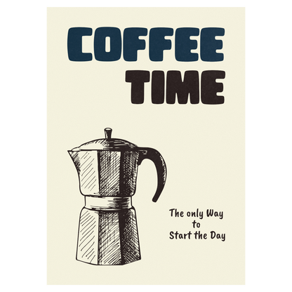 Coffe Time - Cafetière Italienne Memoria Club