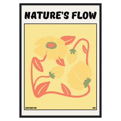 Poster Flower's Flow - Or Sauvage Memoria Club