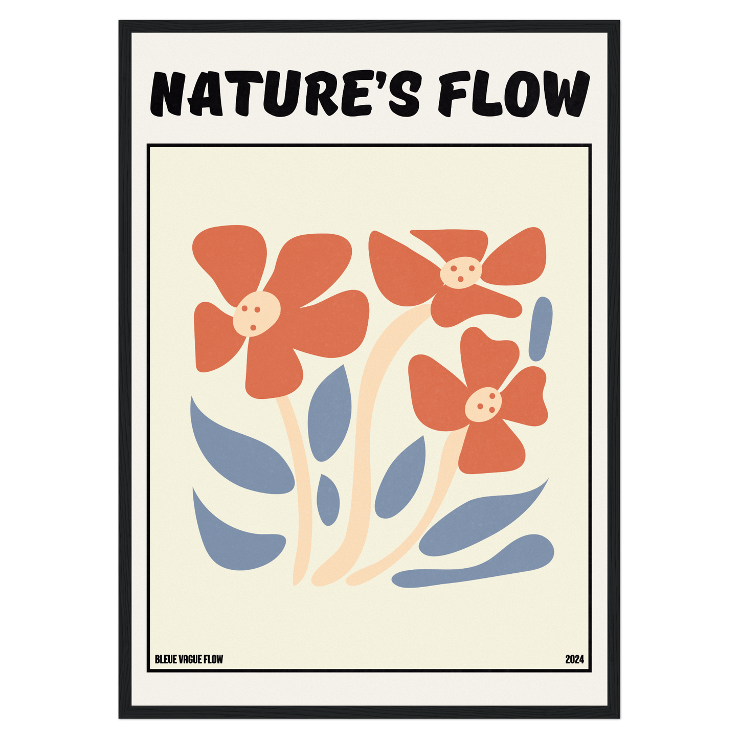 Poster Flower's Flow - Soie Memoria Club