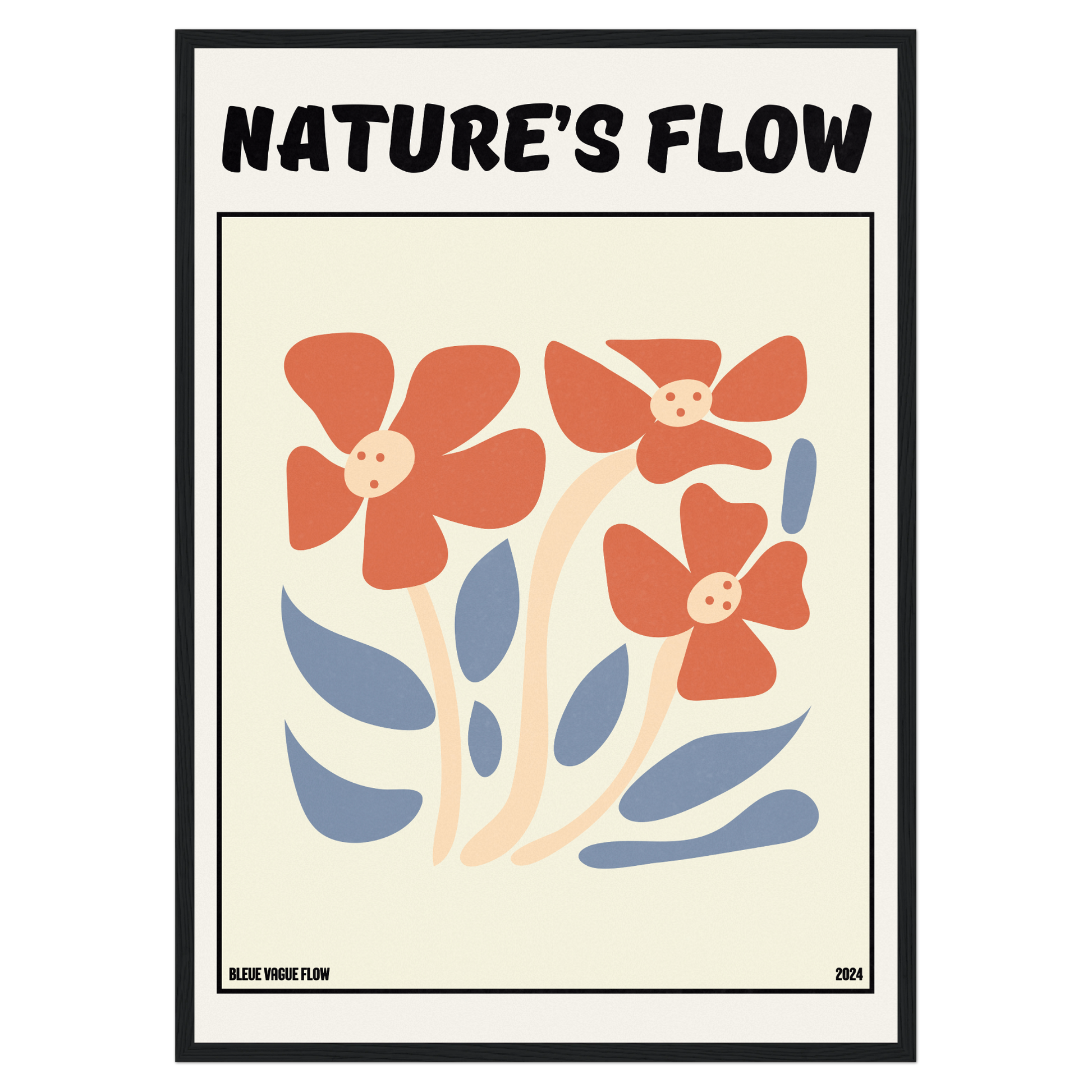 Poster Flower's Flow - Soie Memoria Club