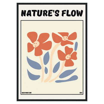Poster Flower's Flow - Soie Memoria Club