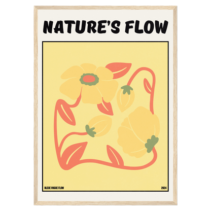 Poster Flower's Flow - Or Sauvage Memoria Club