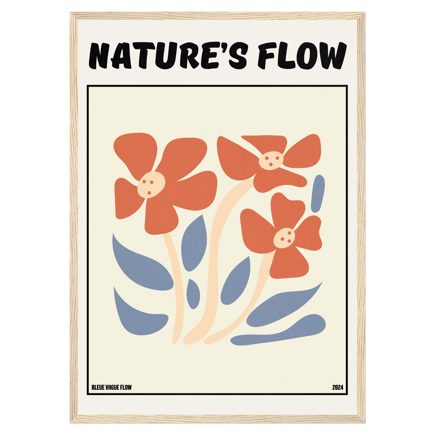 Poster Flower's Flow - Soie Memoria Club