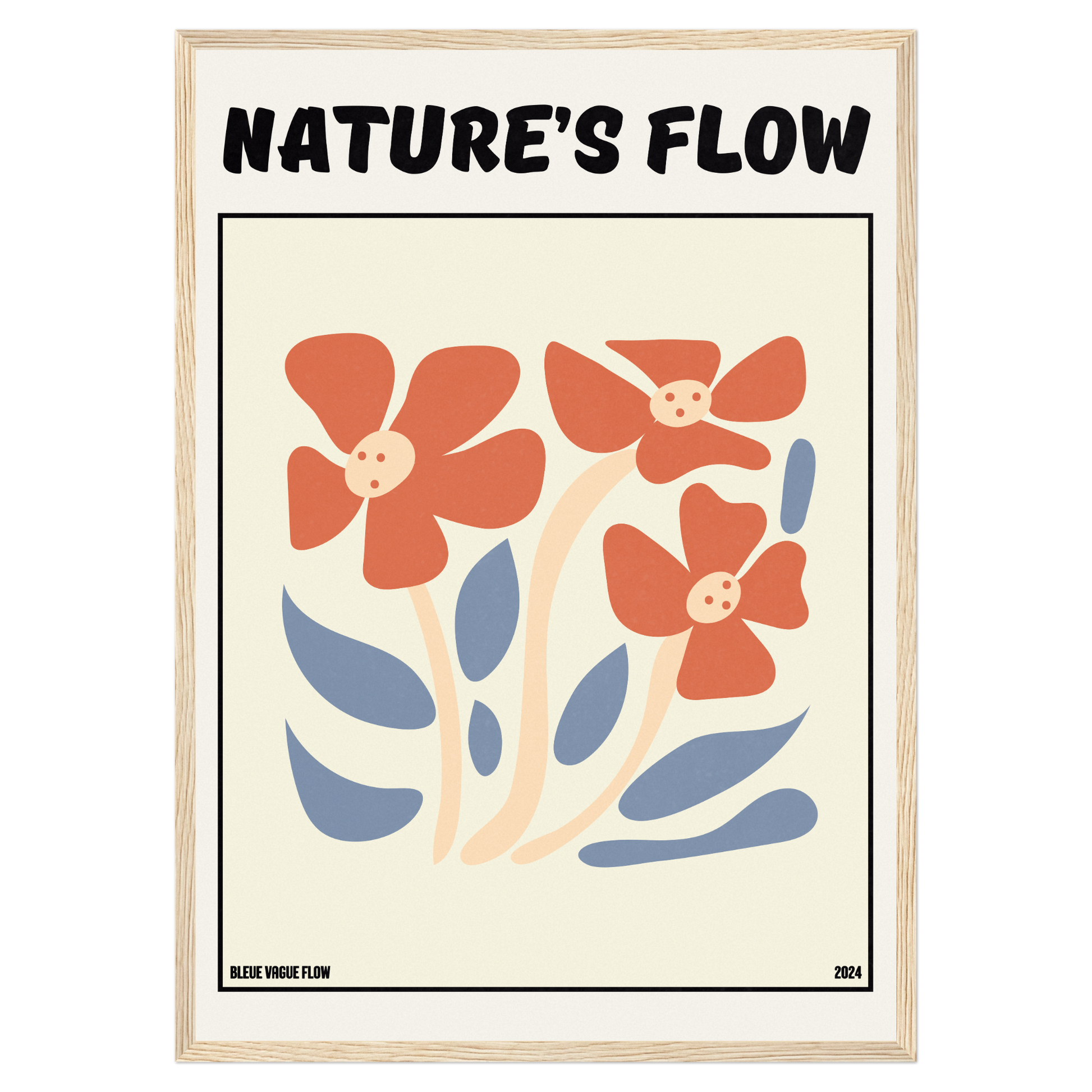Poster Flower's Flow - Soie Memoria Club