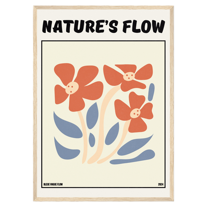 Poster Flower's Flow - Soie Memoria Club