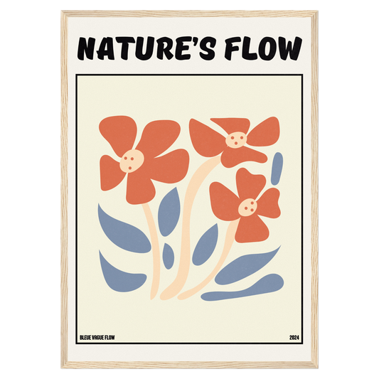 Poster Flower's Flow - Soie Memoria Club