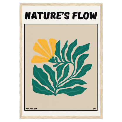 Poster Flower's Flow - Feu pâle Memoria Club