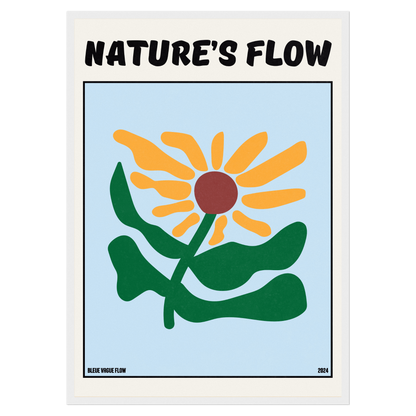 Poster Flower's Flow - Silence Azuré Memoria Club
