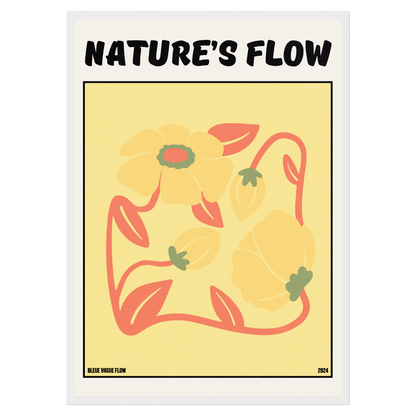 Poster Flower's Flow - Or Sauvage Memoria Club