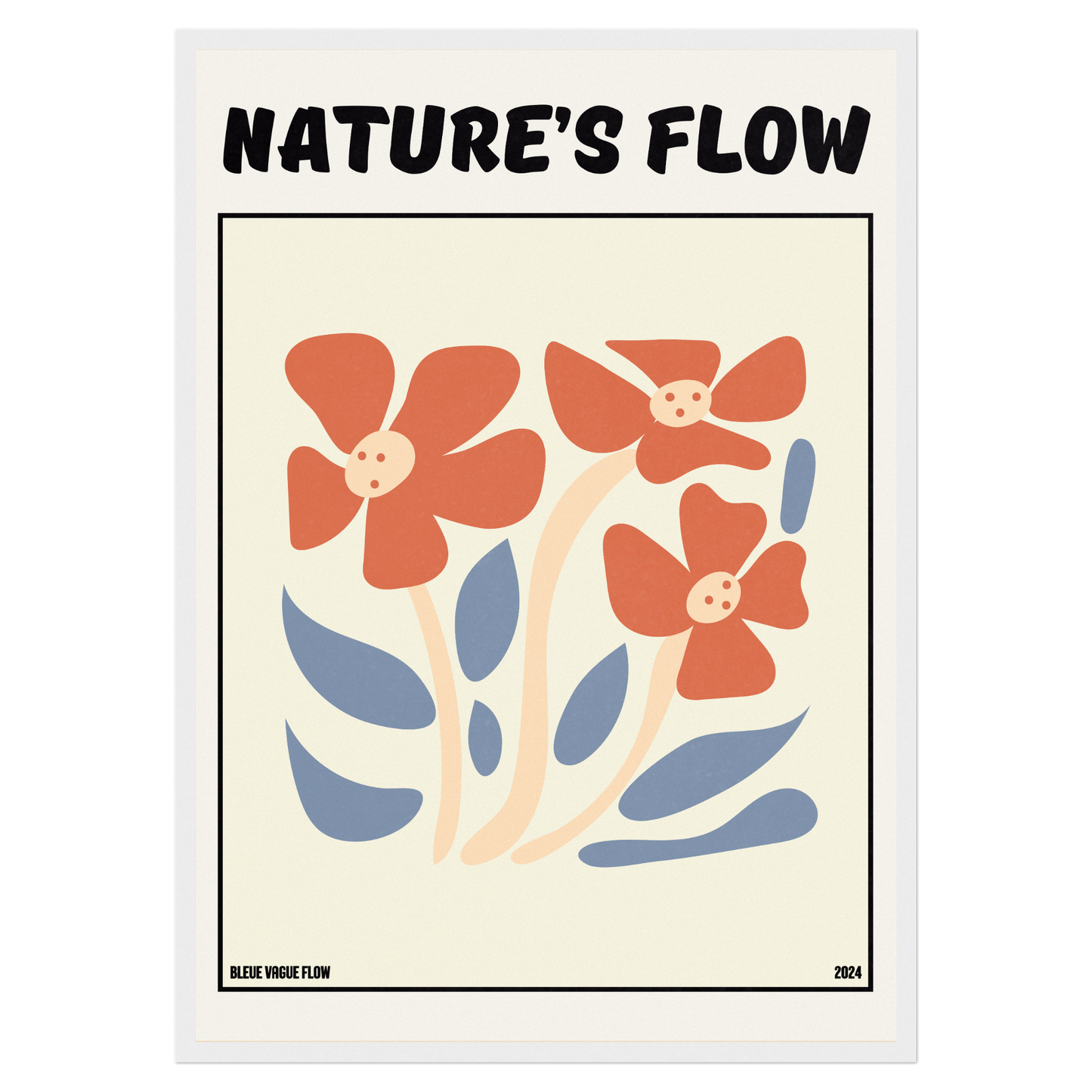 Poster Flower's Flow - Soie Memoria Club