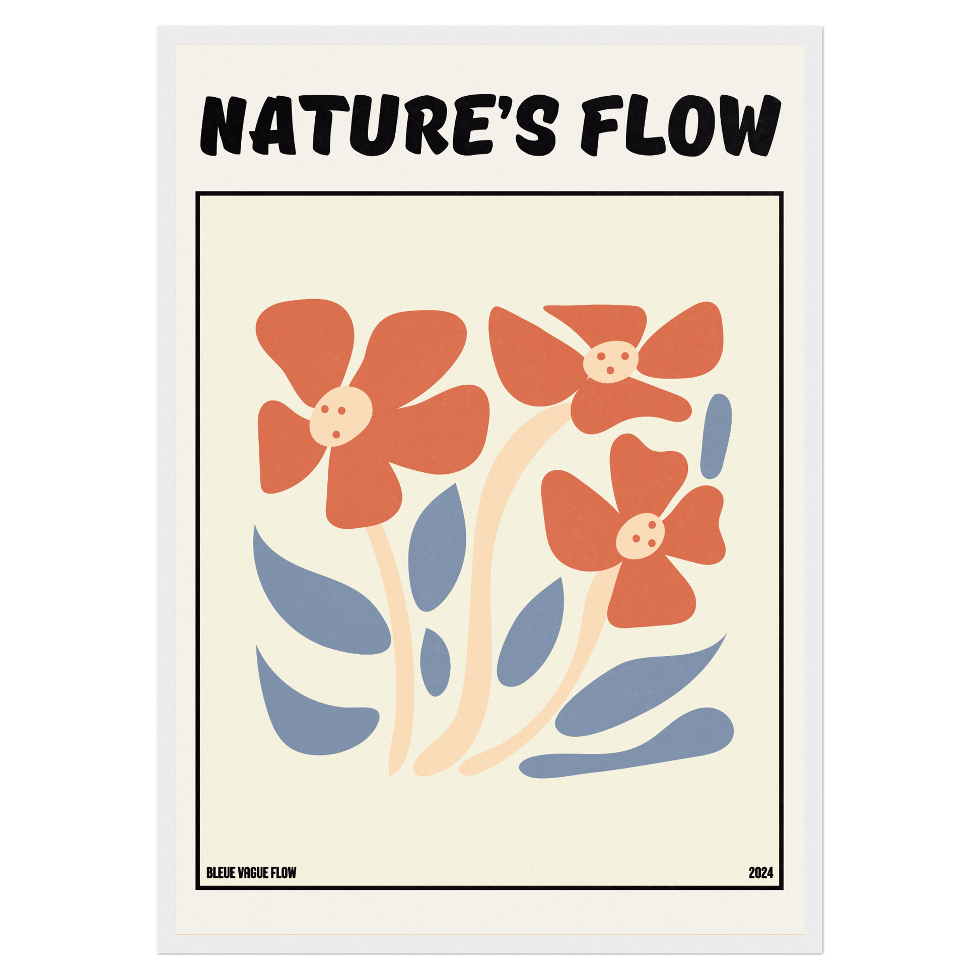 Poster Flower's Flow - Soie Memoria Club
