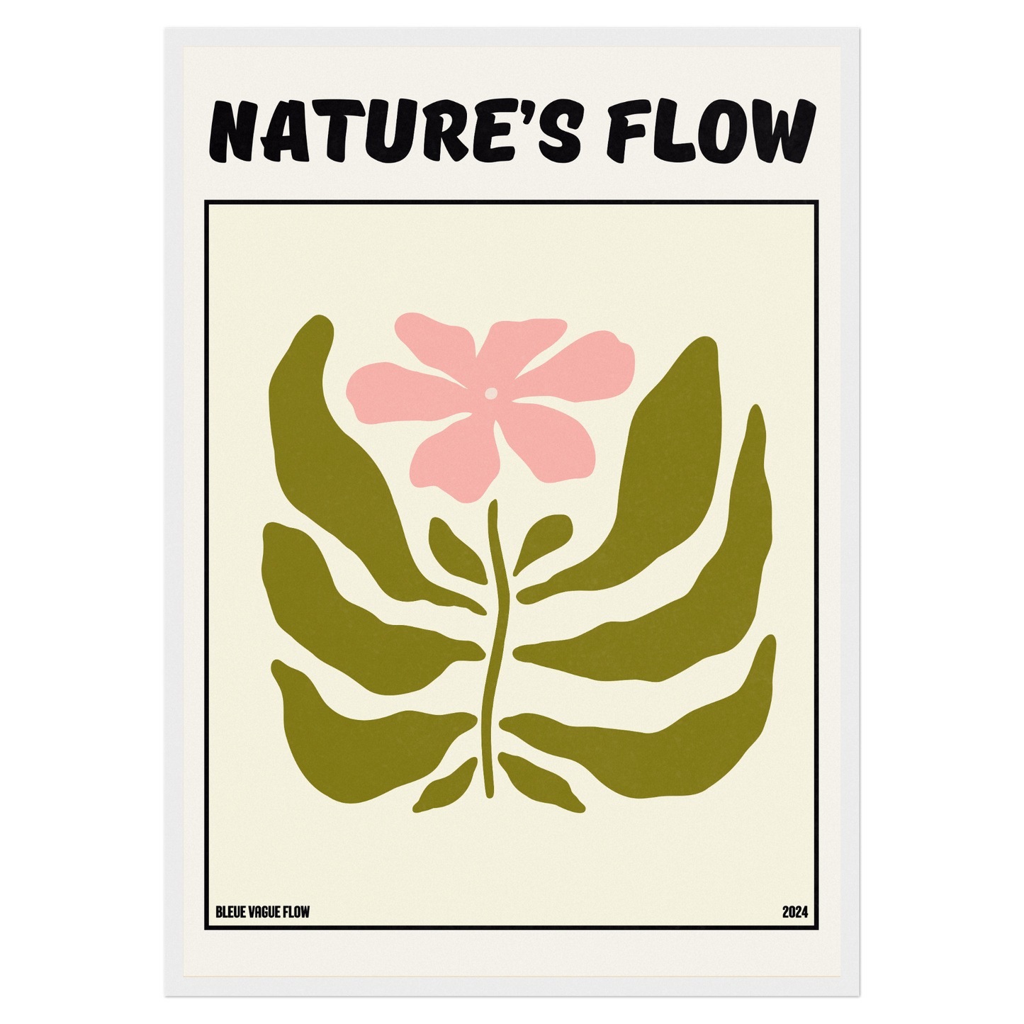 Poster Flower's Flow - Rosée Memoria Club