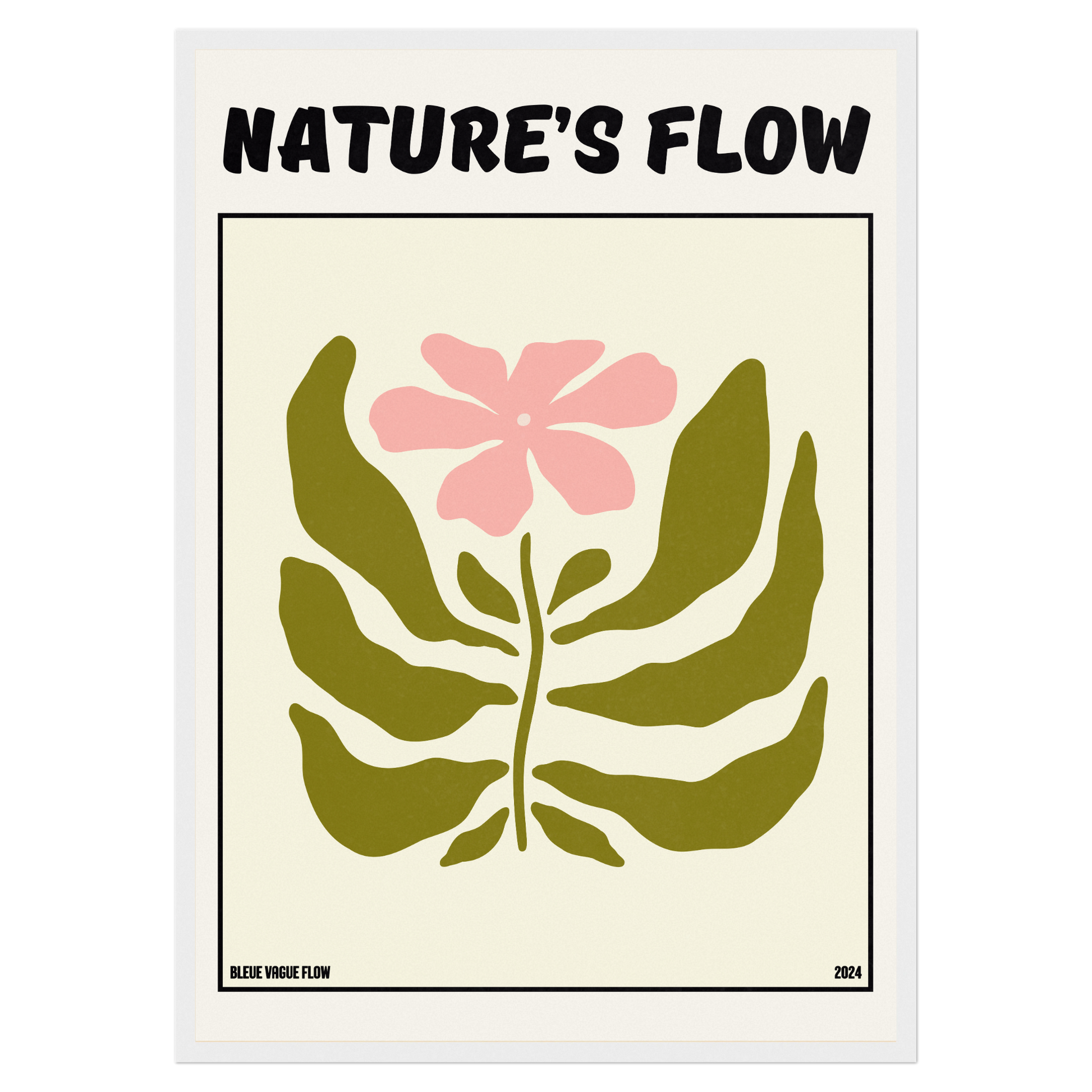 Poster Flower's Flow - Rosée Memoria Club