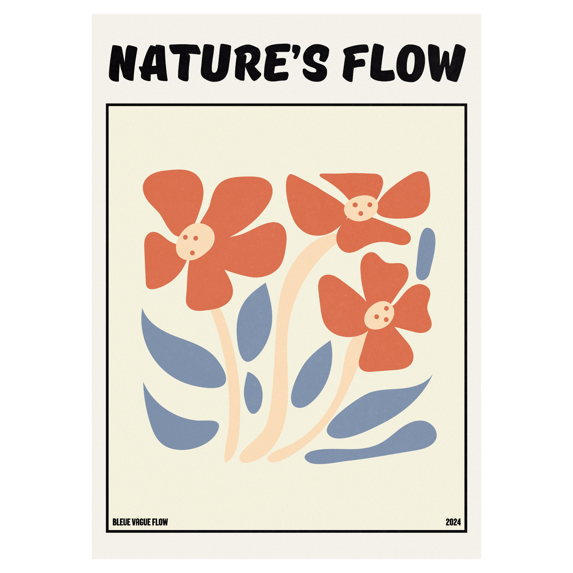 Poster Flower's Flow - Soie Memoria Club
