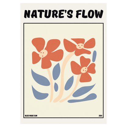 Poster Flower's Flow - Soie Memoria Club