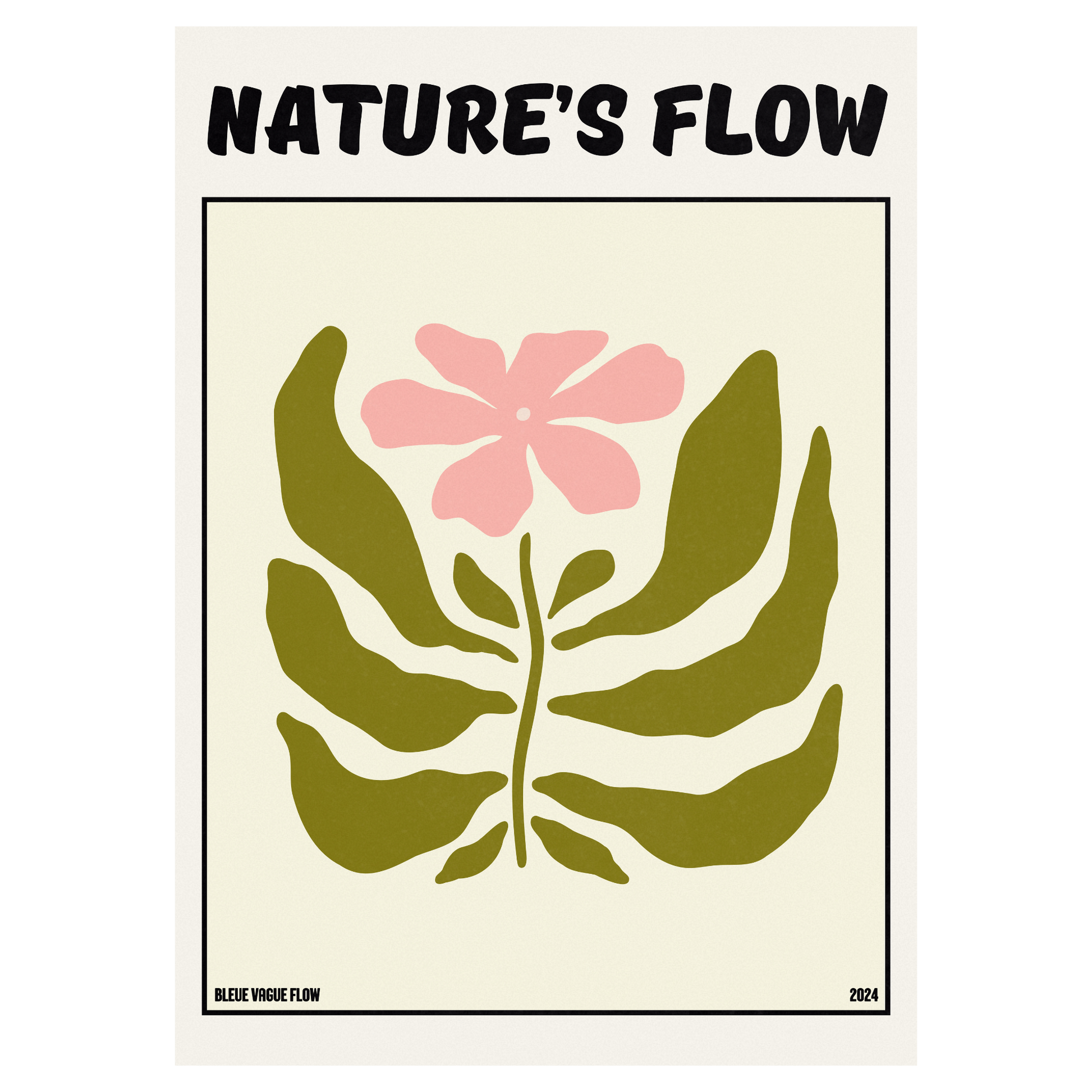 Poster Flower's Flow - Rosée Memoria Club