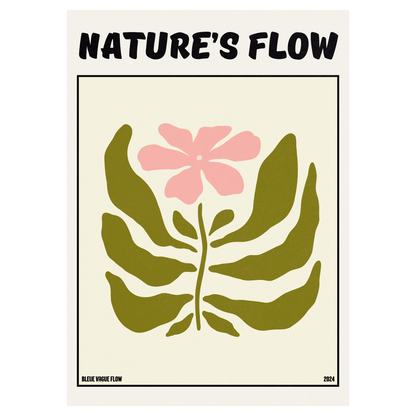 Poster Flower's Flow - Rosée Memoria Club