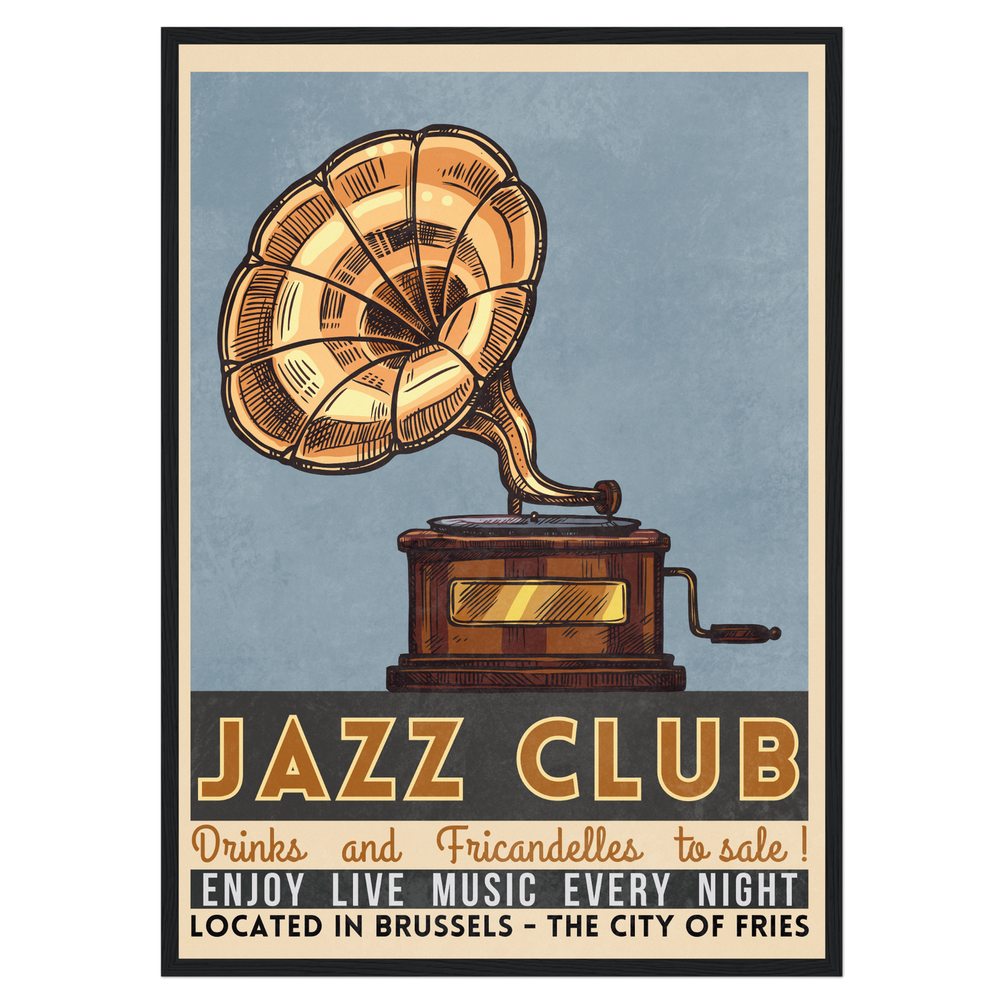 Jazz Club - Platine Vinyle Memoria Club
