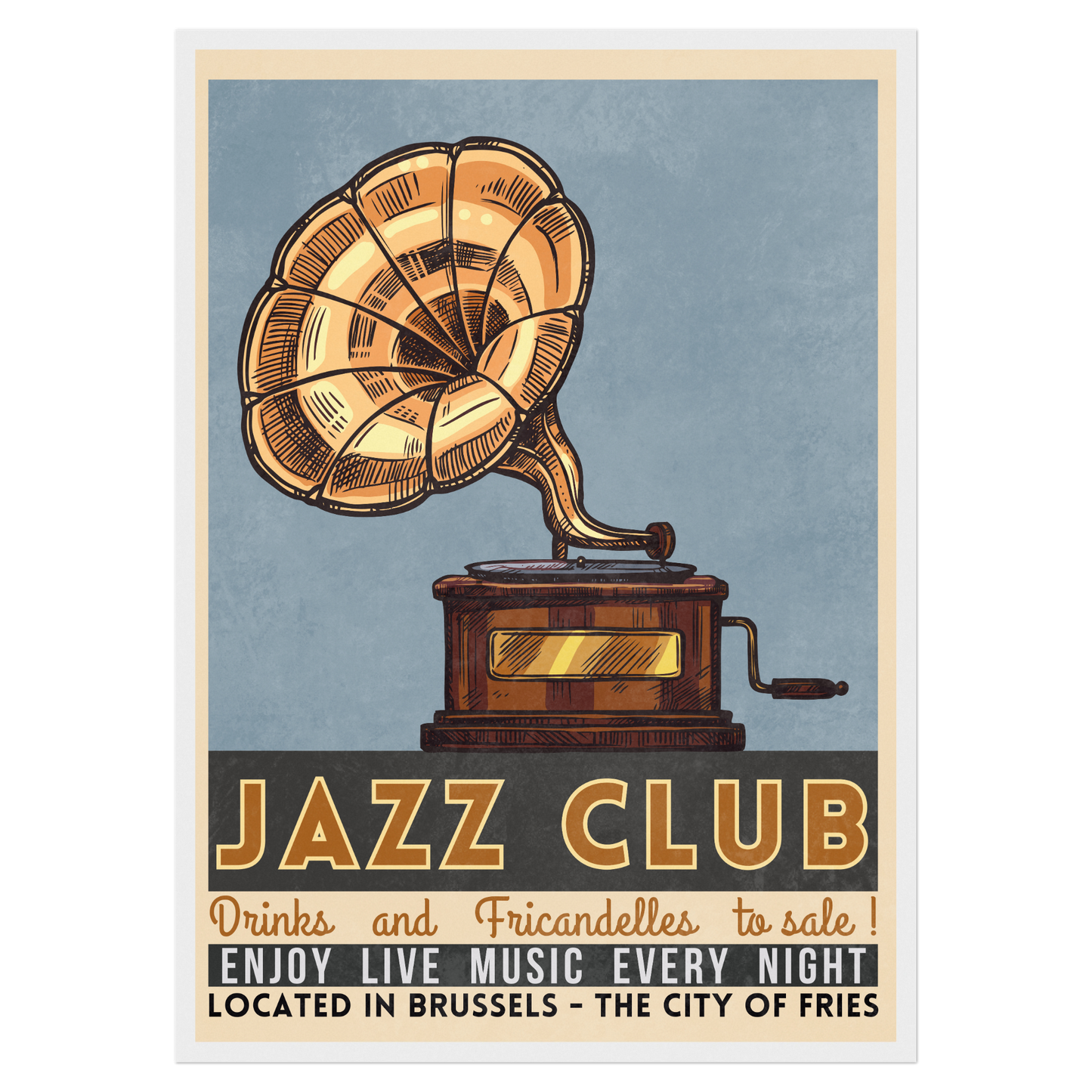 Jazz Club - Platine Vinyle Memoria Club