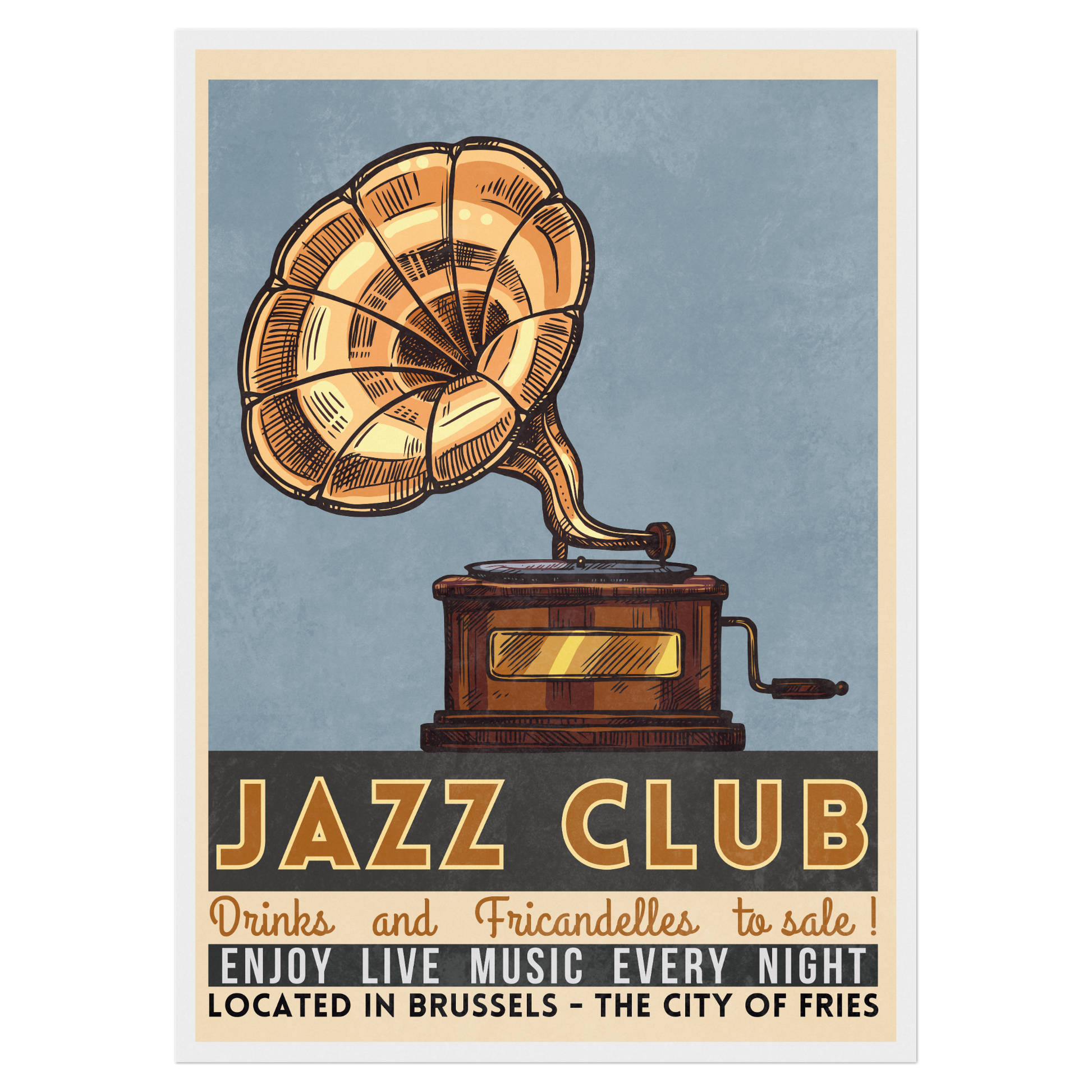 Jazz Club - Platine Vinyle Memoria Club