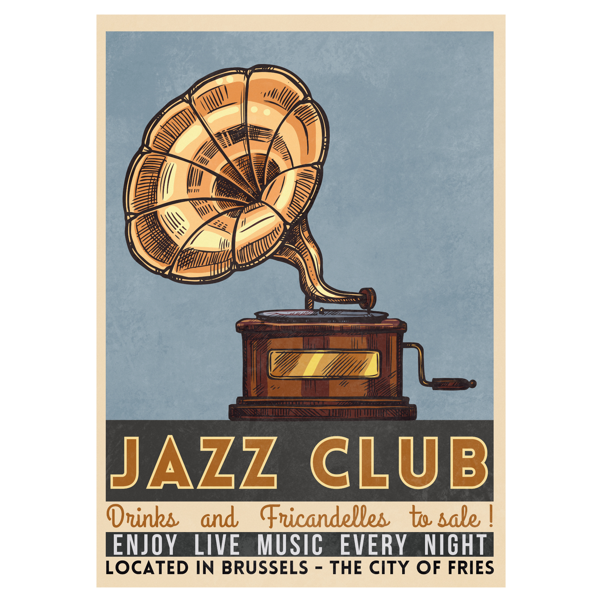 Jazz Club - Platine Vinyle Memoria Club