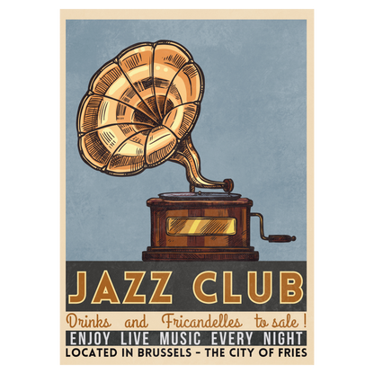 Jazz Club - Platine Vinyle Memoria Club