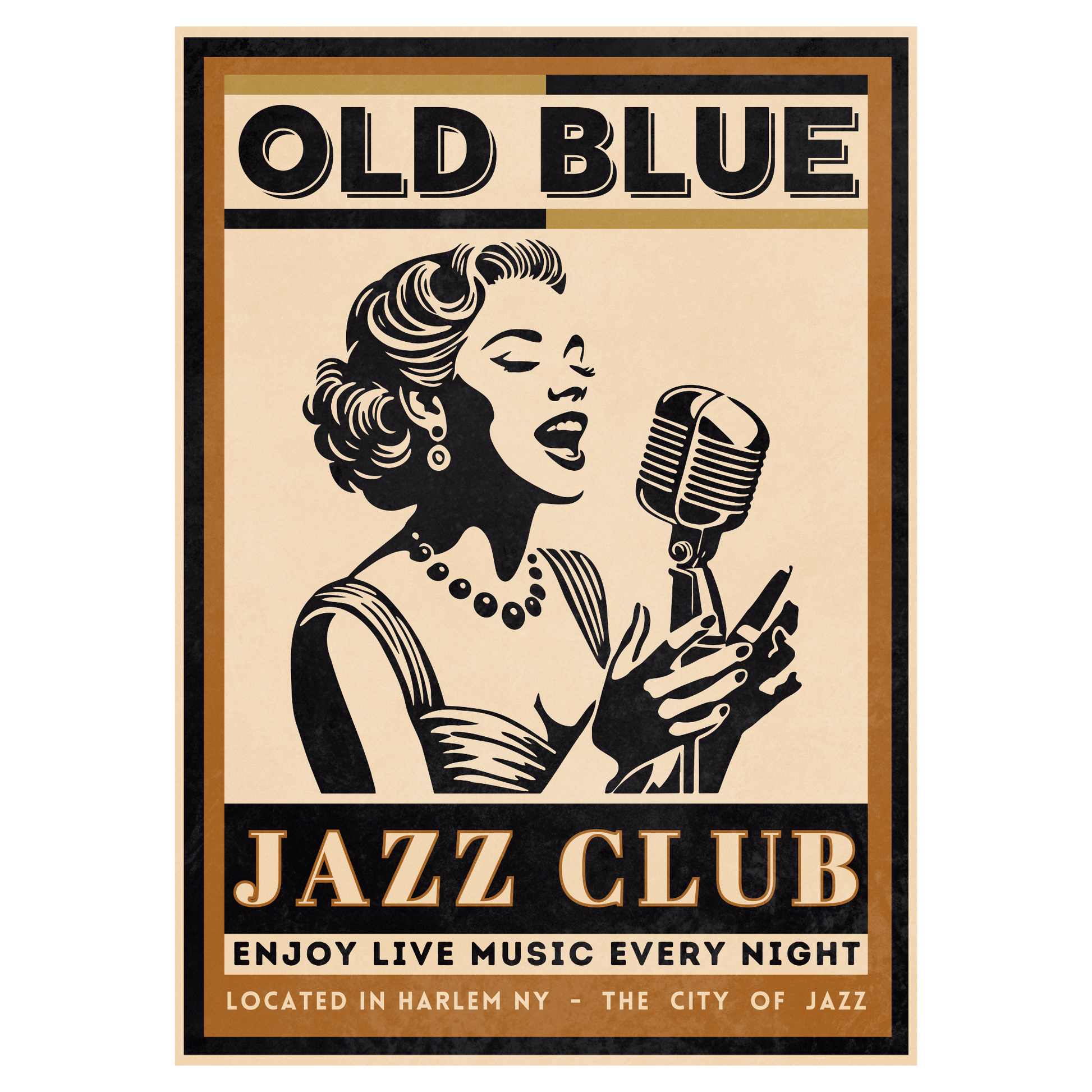 Old Blue Night - Chanteuse Memoria Club