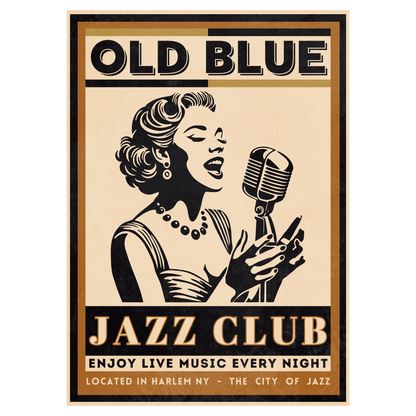 Old Blue Night - Chanteuse Memoria Club