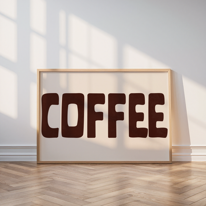 Coffee Memoria Club Poster