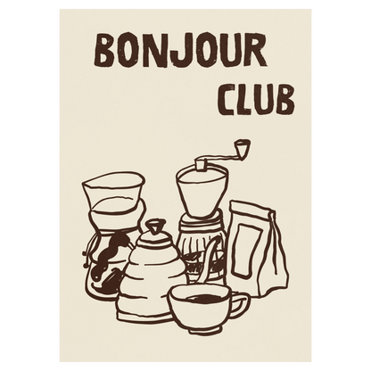 Bonjour Club - Café