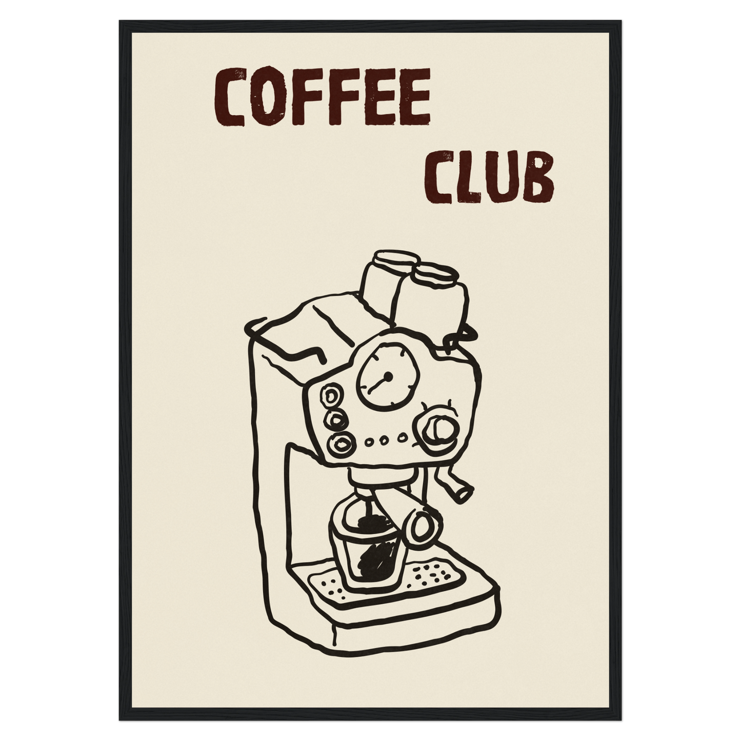 Coffee Club - Préparation café machine