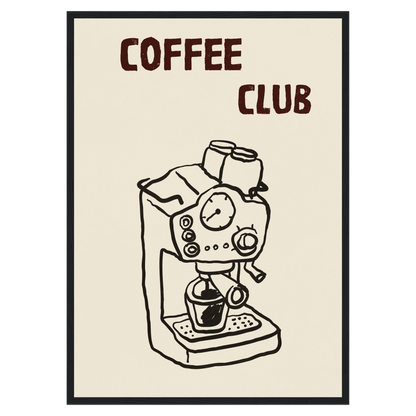 Coffee Club - Préparation café machine