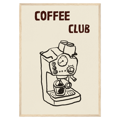 Coffee Club - Préparation café machine