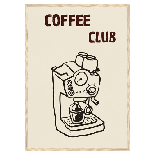 Coffee Club - Préparation café machine