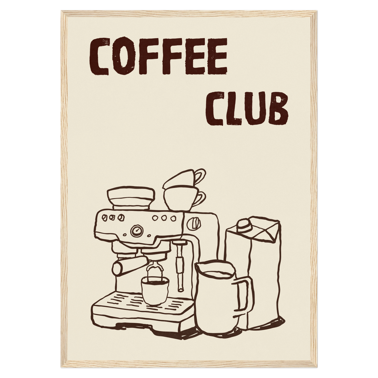 Coffee Club - Machine et accessoires
