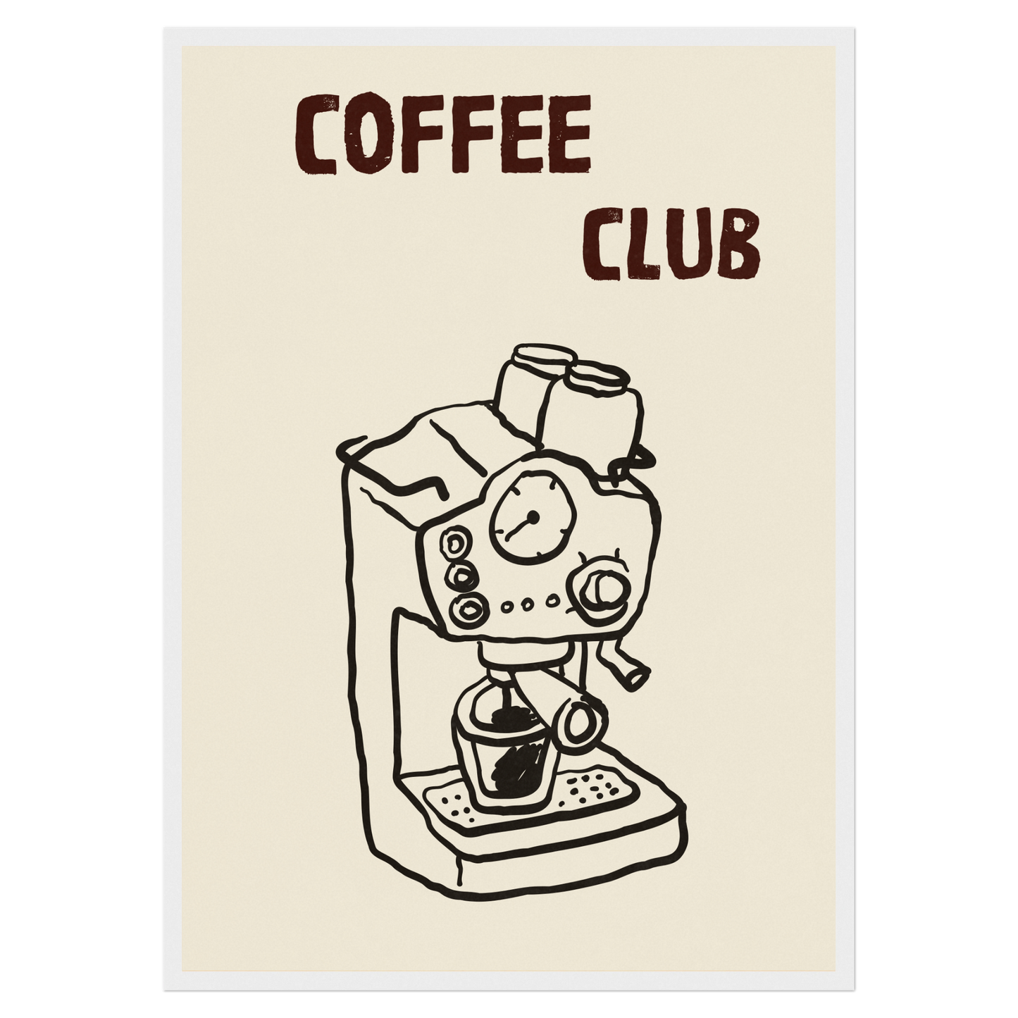 Coffee Club - Préparation café machine