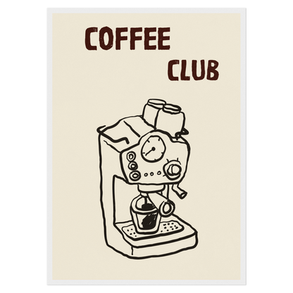 Coffee Club - Préparation café machine